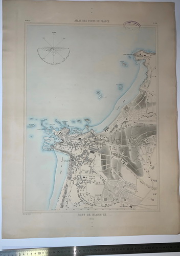 Atlas des ports de France. Port de Biarritz - landofmagazines.com