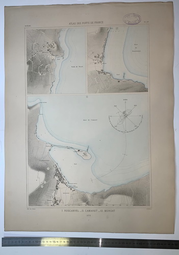 Atlas des ports de France. I. Roscanvel. II. Camaret. III. Morgat - landofmagazines.com