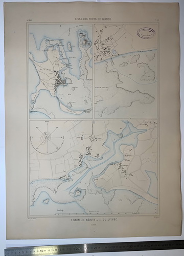 Atlas des ports de France. I. Sein. II. Kerity. III. Guilvinec - landofmagazines.com