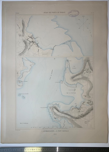 Atlas des ports de France. I. Locmariaker. II. Port-navalo - landofmagazines.com