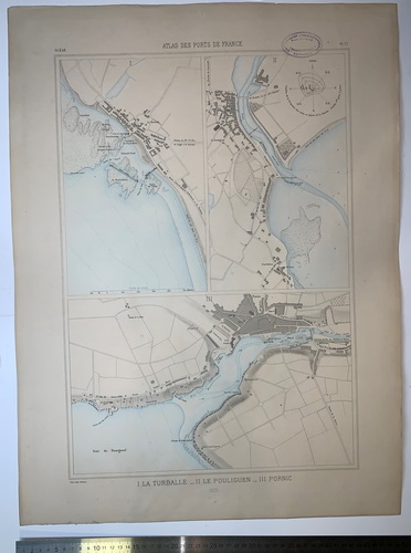 Atlas des ports de France. I. La Turballe. II. Le Poliguen. III. Pornic - landofmagazines.com