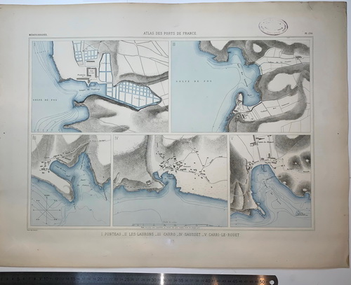 Atlas des ports de France. I. Ponteau. II. Les Laurons. III. Carro. IV. Sausset. V. Carri-la-Rouet - landofmagazines.com