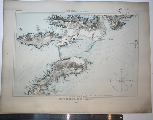 Atlas des ports de France. Ports du Frioul et de Ponegues - landofmagazines.com