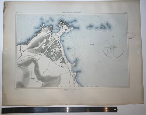 Atlas des ports de France. Port de Djidjelli - landofmagazines.com