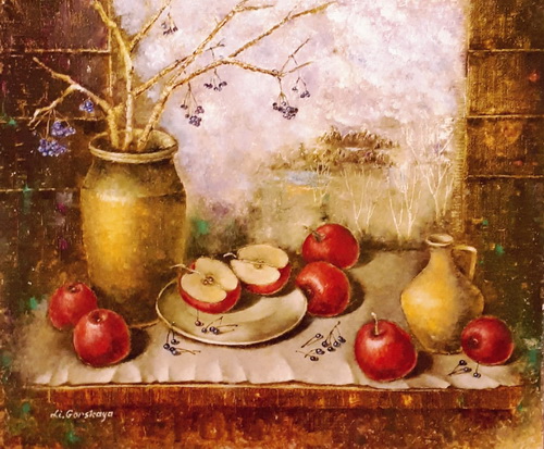 Lilia Gorskaya. Molding apples - landofmagazines.com
