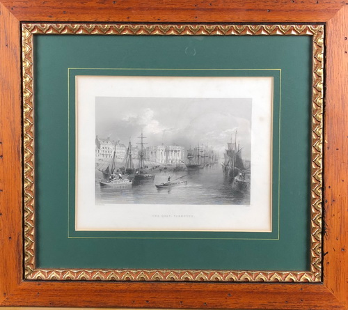 W. H. Bartlett. J. Sands. The Quay, Yarmouth - landofmagazines.com