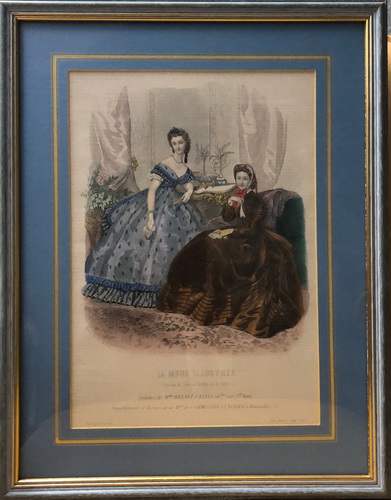 Gilquin et Lupain imp. r. des Fosses S. J. 3. Paris. La Mode Illustree - landofmagazines.com