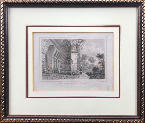 Guatemala. Galerie Petirure du Palais a Palenguef. - landofmagazines.com