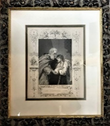 Wallis. The Prodigal Son (Luke, Chap. 15.vs.022-24). Painted by spada. - landofmagazines.com