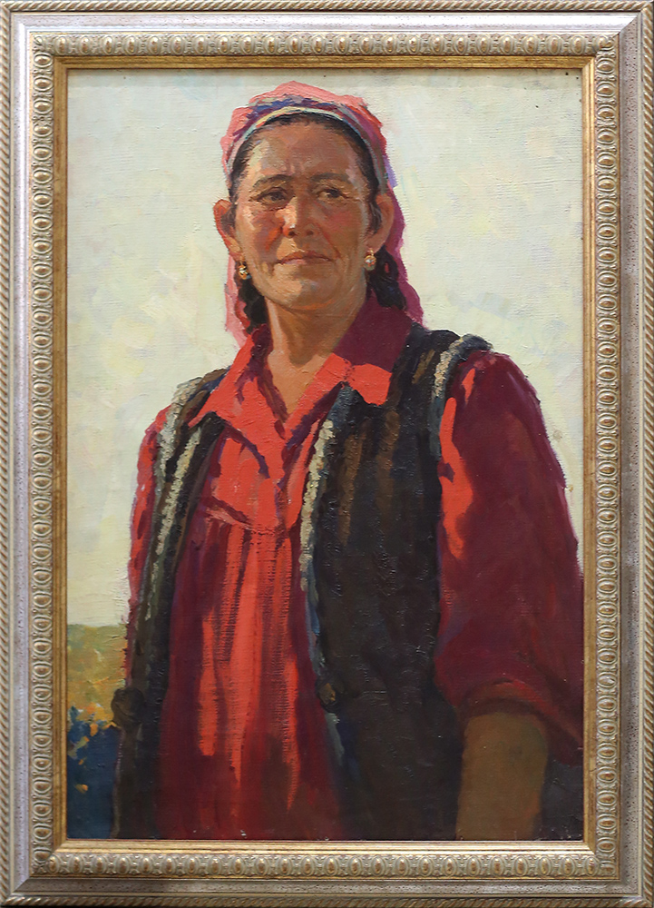 Karakhan Nikolai Georgievich. Uzbek Woman. Soviet Asia - landofmagazines.com