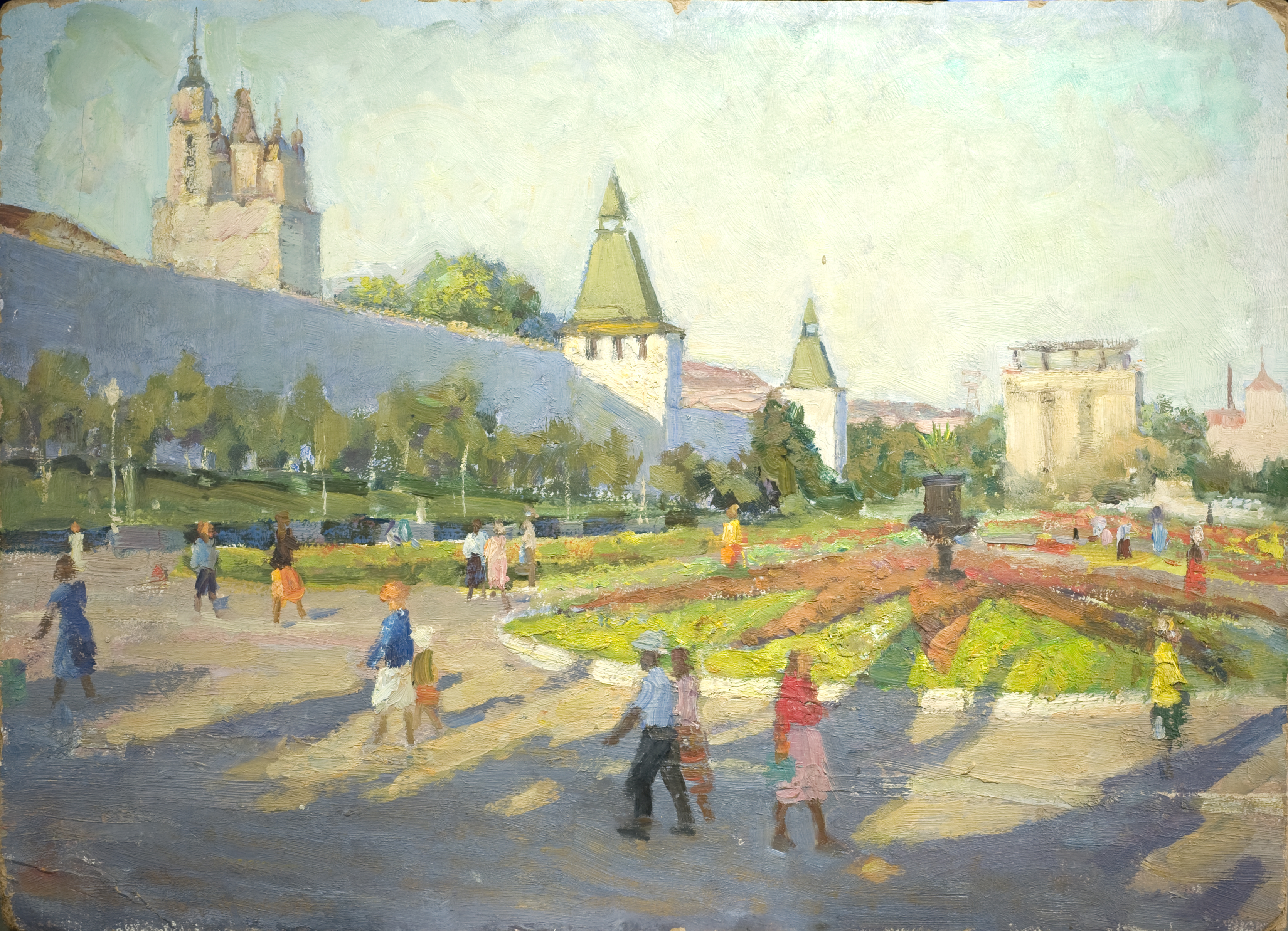 Rasypnov Vitaly Ivanovich. The Astrakhan Kremlin. - landofmagazines.com