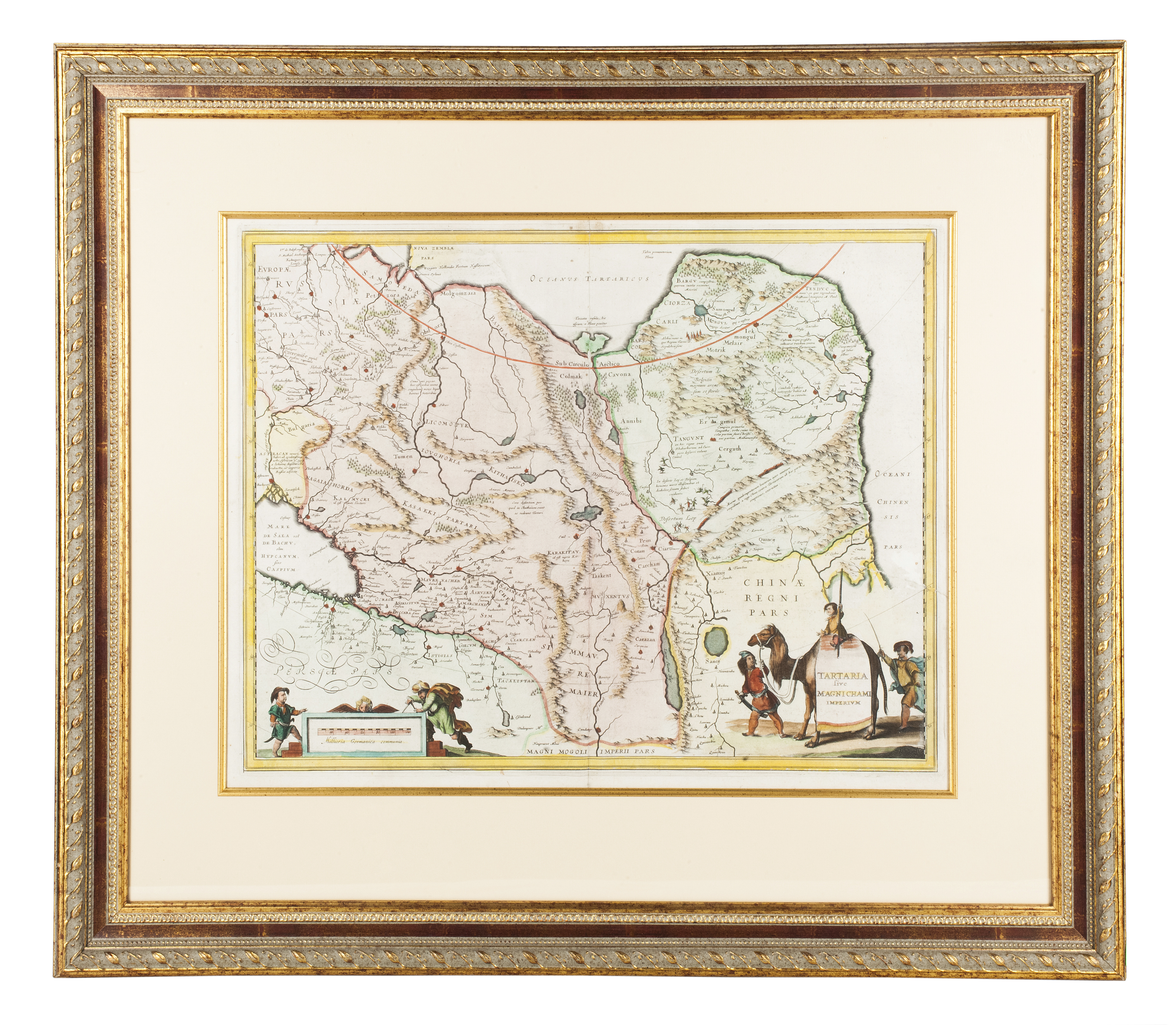Willem Janszoon Blaeu. Johann  Blaeu. Map of Tartaria and the Empire of the Great Chami. [Tartaria sive Magni Chami imperium]. - landofmagazines.com