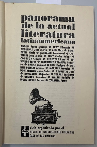 Panorama de la actual literatura latinoamericana In Spanish /Panorama de la actual literatura latinoamericana - landofmagazines.com