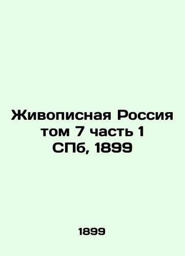 Painting Russia Volume 7 Part 1 of St. Petersburg, 1899 In Russian (ask us if in doubt)/Zhivopisnaya Rossiya tom 7 chast' 1 SPb, 1899 - landofmagazines.com