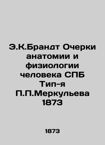 E.K. Brandt Essays on the Anatomy and Physiology of Human Behavior in St. Petersburg 1873 In Russian (ask us if in doubt)/E.K.Brandt Ocherki anatomii i fiziologii cheloveka SPB Tip-ya P.P.Merkul'eva 1873 - landofmagazines.com