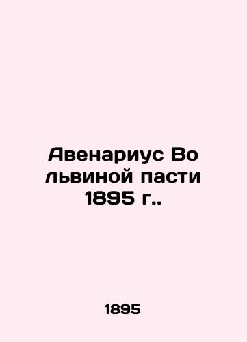 Avenarius in the lion's mouth 1895. In Russian (ask us if in doubt)/Avenarius Vo l'vinoy pasti 1895 g. - landofmagazines.com