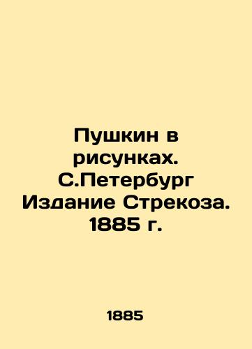 Pushkin in Drawings. St. Petersburg Dragonfly Edition. 1885 In Russian (ask us if in doubt)/Pushkin v risunkakh. S.Peterburg Izdanie Strekoza. 1885 g. - landofmagazines.com