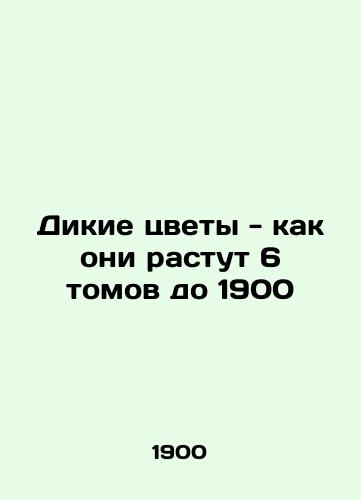 Wild flowers - how they grow 6 volumes to 1900 In Russian (ask us if in doubt)/Dikie tsvety - kak oni rastut 6 tomov do 1900 - landofmagazines.com