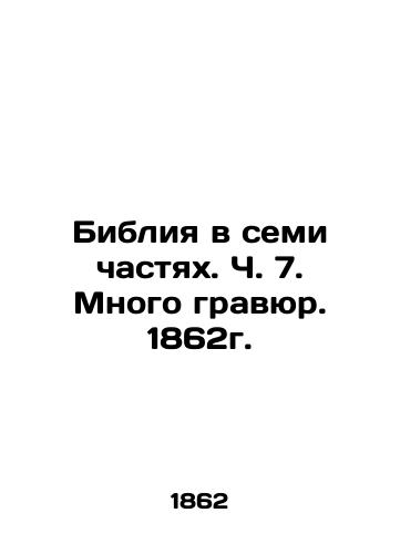 The Bible in Seven Parts. Part 7. Many Engravings. 1862. In Russian (ask us if in doubt)/Bibliya v semi chastyakh. Ch. 7. Mnogo gravyur. 1862g. - landofmagazines.com