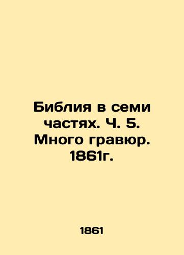 The Bible in Seven Parts. Part 5. Many Engravings. 1861. In Russian (ask us if in doubt)/Bibliya v semi chastyakh. Ch. 5. Mnogo gravyur. 1861g. - landofmagazines.com