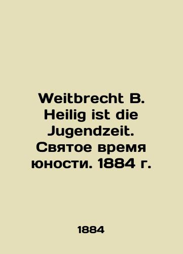 Weitbrecht B. Heilig ist die Jugendzeit. The Holy Time of Youth. 1884./Weitbrecht B. Heilig ist die Jugendzeit. Svyatoe vremya yunosti. 1884 g. - landofmagazines.com