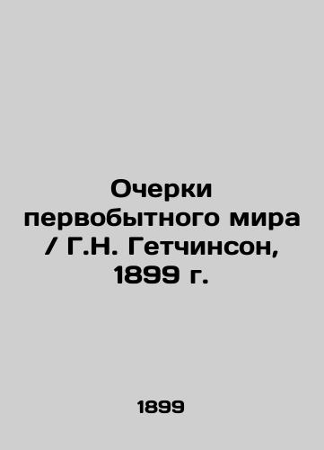 Essays on the Primitive World / H.N. Hutchinson, 1899 In Russian (ask us if in doubt)/Ocherki pervobytnogo mira / G.N. Getchinson, 1899 g. - landofmagazines.com