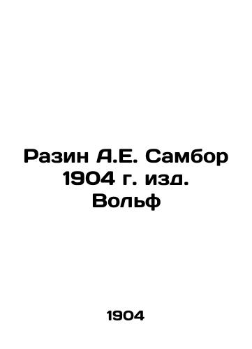 Razin A.E. Sambor 1904 Wolf Edition In Russian (ask us if in doubt)/Razin A.E. Sambor 1904 g. izd. Vol'f - landofmagazines.com