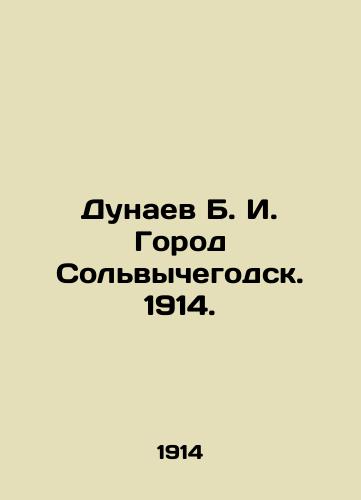 Dunaev B. I. City of Solvychegodsk. 1914. In Russian (ask us if in doubt)/Dunaev B. I. Gorod Sol'vychegodsk. 1914. - landofmagazines.com