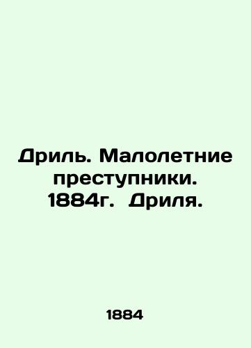 Drill. Young delinquents. 1884 Drill. In Russian (ask us if in doubt)/Dril'. Maloletnie prestupniki. 1884g. Drilya. - landofmagazines.com