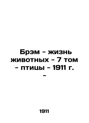 Bram - Animal Life - Volume 7 - Birds - 1911 - In Russian (ask us if in doubt)/ Brem - zhizn' zhivotnykh - 7 tom - ptitsy - 1911 g. - - landofmagazines.com