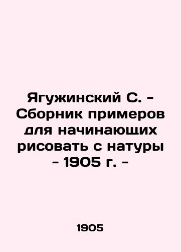 Yaguzhinsky S. - Collection of examples for beginners to draw from nature - 1905 - In Russian (ask us if in doubt)/Yaguzhinskiy S. - Sbornik primerov dlya nachinayushchikh risovat' s natury - 1905 g. - - landofmagazines.com