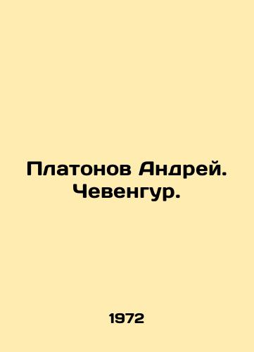 Platonov Andrey. Chevengur./Platonov Andrei. Chevengur. In Russian (ask us if in doubt) - landofmagazines.com