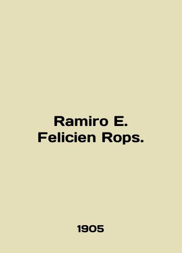Ramiro E. Felicien Rops./Ramiro E. Felicien Rops. In English (ask us if in doubt). - landofmagazines.com