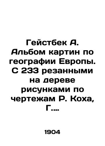 Geystbek A. Albom kartin po geografii Evropy. S 233 rezannymi na dereve risunkami po chertezham R. Kokha, G. Morina, G. Myuttselya, I. Shmidta, E. Shmidta, F. Etsolda i dr./Geistbeck A. An album of paintings on the geography of Europe. With 233 drawings carved into a tree based on drawings by R. Koch, G. Morin, G. Mützel, I. Schmidt, E. Schmidt, F. Etzold, and others. In Russian (ask us if in doubt) - landofmagazines.com