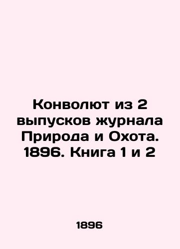 Konvolyut iz 2 vypuskov zhurnala Priroda i Okhota. 1896. Kniga 1 i 2/Convolutee from the 2 issues of the journal Nature and Hunting. 1896. Book 1 and 2 In Russian (ask us if in doubt). - landofmagazines.com