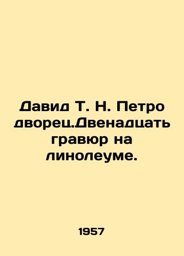 David T. N. Petrodvorets.Dvenadtsat gravyur na linoleume./David T. N. Petrodvoretsky. Twelve engravings on linoleum. In Russian (ask us if in doubt). - landofmagazines.com