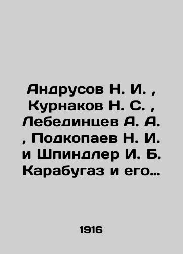 Andrusov N. I., Kurnakov N. S., Lebedintsev A. A., Podkopaev N. I. i Shpindler I. B. Karabugaz i ego promyshlennoe znachenie./Andrusov N. I., Kurnakov N. S., Lebedintsev A. A., Podkopaev N. I. and Shpindler I. B. Karabugaz and its industrial significance. In Russian (ask us if in doubt). - landofmagazines.com