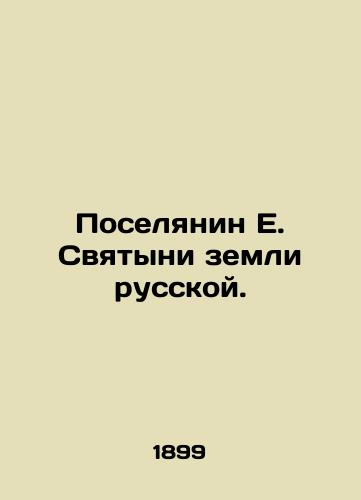 Poselyanin E. Svyatyni zemli russkoy./Poselyanin E. Sanctities of the Russian Land. In Russian (ask us if in doubt). - landofmagazines.com