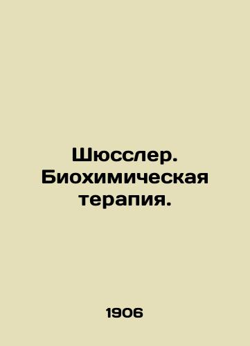 Shyussler. Biokhimicheskaya terapiya./Schüssler. Biochemical Therapy. In Russian (ask us if in doubt) - landofmagazines.com