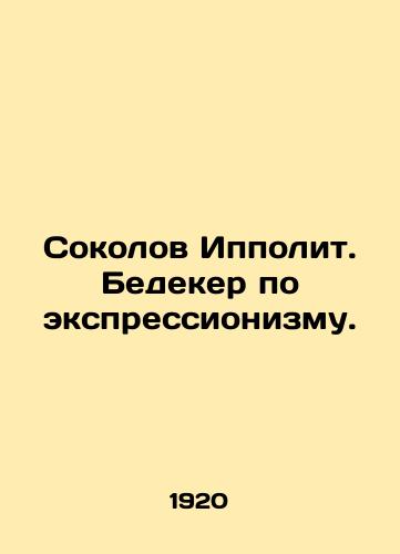 Sokolov Ippolit. Bedeker po ekspressionizmu./Sokolov Hippolyte. Bedecker on Expressionism. In Russian (ask us if in doubt) - landofmagazines.com