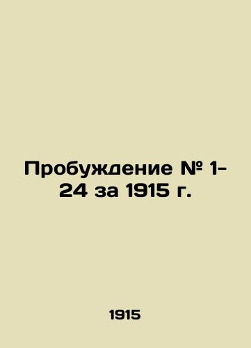 Probuzhdenie # 1- 24 za 1915 g./The Awakening # 1- 24 for 1915 In Russian (ask us if in doubt) - landofmagazines.com