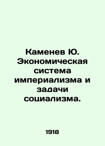 Kamenev Yu. Ekonomicheskaya sistema imperializma i zadachi sotsializma./Kamenev Yu. The economic system of imperialism and the tasks of socialism. In Russian - landofmagazines.com