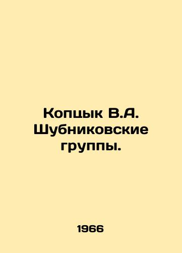 Koptsyk V.A. Shubnikovskie gruppy./Koptsyk V.A. Shubnikov Groups. In Russian - landofmagazines.com