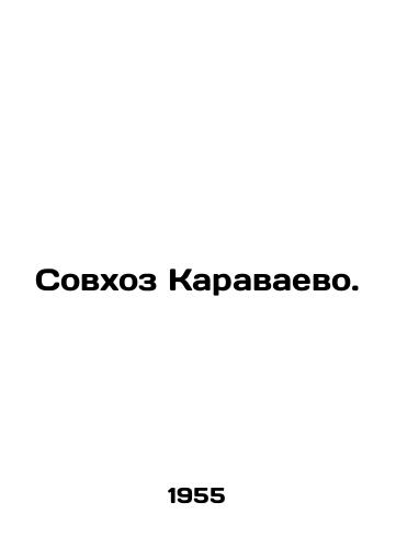 Sovkhoz Karavaevo./State Farm Karavaevo. In Russian - landofmagazines.com