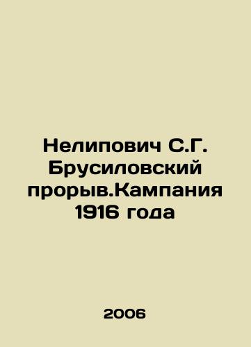 Nelipovich S.G. Brusilovskiy proryv.Kampaniya 1916 goda/Nelipovich S. G. Brusilovsky Breakthrough. Campaign of 1916 In Russian - landofmagazines.com