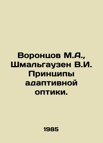 Vorontsov M.A., Shmalgauzen V.I. Printsipy adaptivnoy optiki./Vorontsov M.A., Schmalhausen V.I. Principles of adaptive optics. In Russian - landofmagazines.com