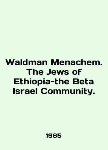 Waldman Menachem. The Jews of Ethiopia-the Beta Israel Community./Waldman Menachem. The Jews of Ethiopia-the Beta Israel Community. In English - landofmagazines.com