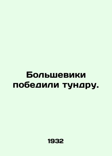 Bolsheviki pobedili tundru./The Bolsheviks conquered the tundra. In Russian - landofmagazines.com