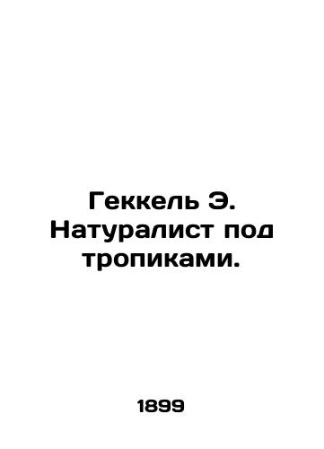 Gekkel E. Naturalist pod tropikami./Gekkel E. Naturalist under the Tropics. In Russian - landofmagazines.com