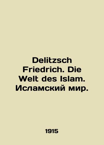 Delitzsch Friedrich. Die Welt des Islam. Islamskiy mir./Delitzsch Friedrich. Die Welt des Islam. The Islamic World. In German - landofmagazines.com
